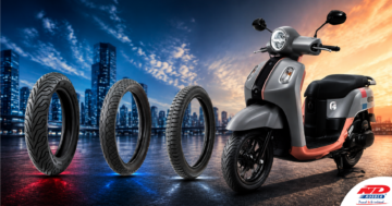 B0804 ยางมอเตอร์ไซค์แต่ละประเภทของ ND Rubber