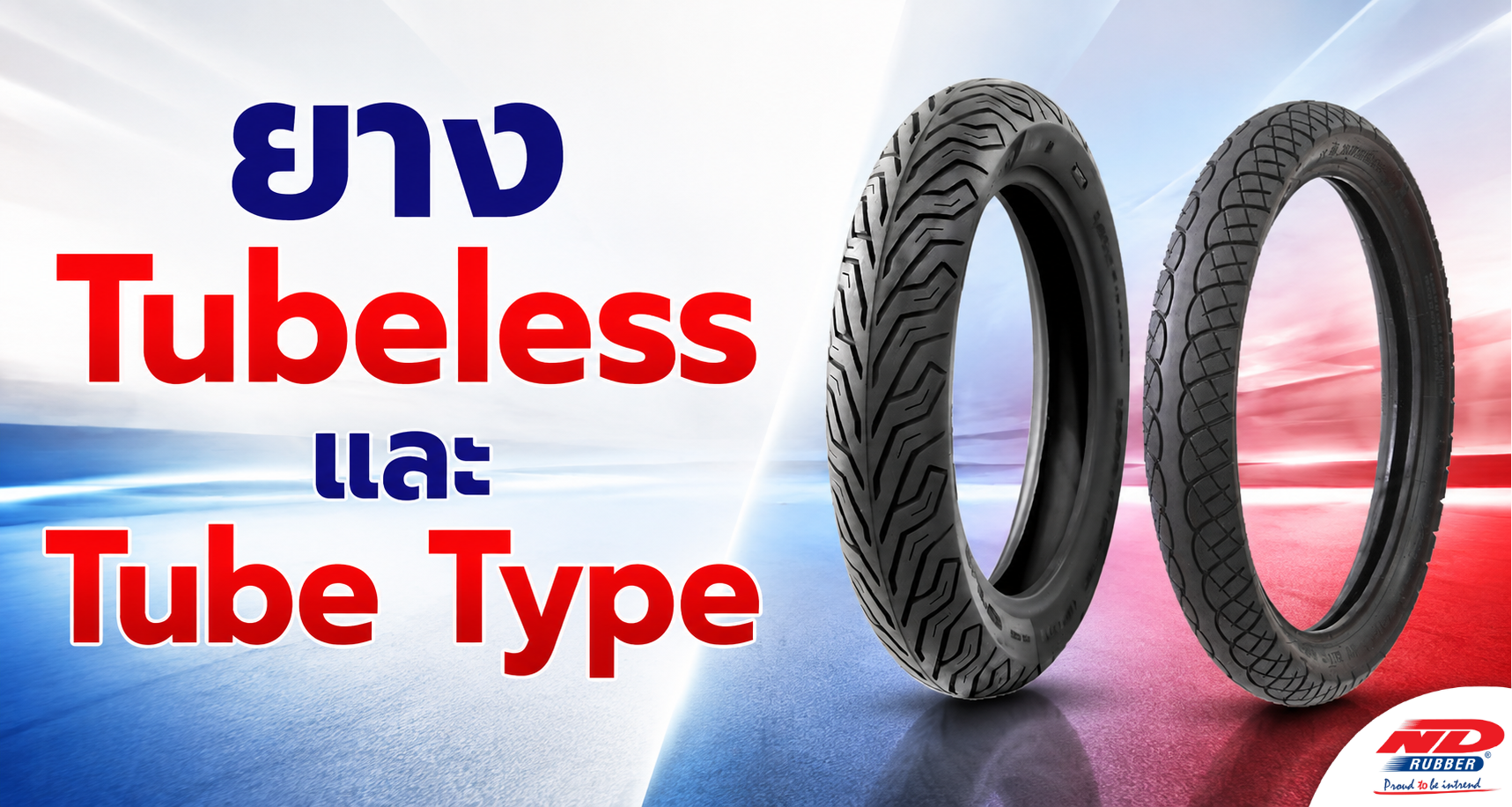 B0905 ยาง Tubeless และ Tube Type